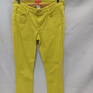 Ivanka Trump Yellow Jeans Size 6 {ch}